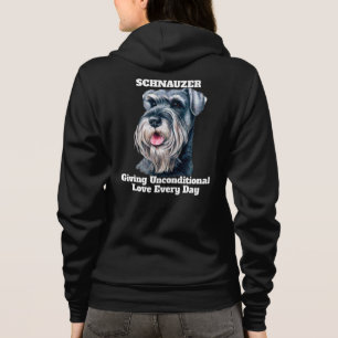 Veste À Capuche Propriétaire d'un animal de compagnie Schnauzer i