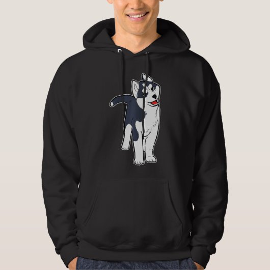 Veste À Capuche Propriétaire Husky Husky (Devant)