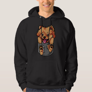 Veste À Capuche Propriétaire Poméranien Chien J'aime Mon Poméranie