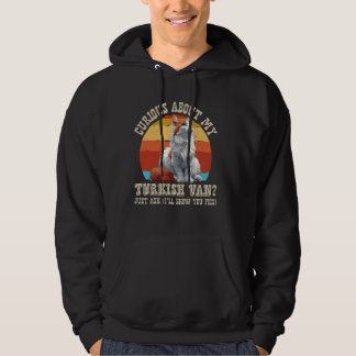 Veste À Capuche Propriétaires de chats CURIEUX À PROPOS DE MON TUR