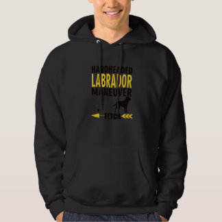Veste À Capuche Propriétaires de Labrador Lab Chien K9 Puppy Têtu