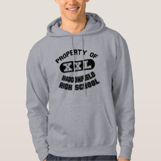 Veste À Capuche Propriété de lycée de Haddonfield
