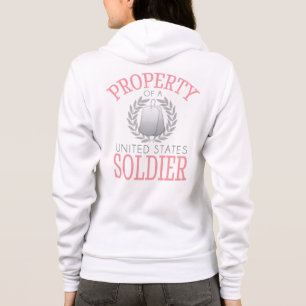 Veste À Capuche Propriété d'un soldat américain