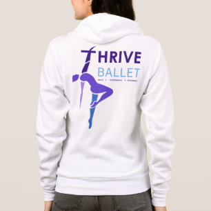 Veste À Capuche Prospèrent le ballet ferment la fermeture éclair