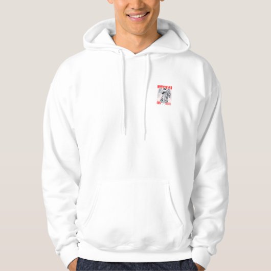 Veste À Capuche Protector Guardian Angel Pocket Print (Devant)
