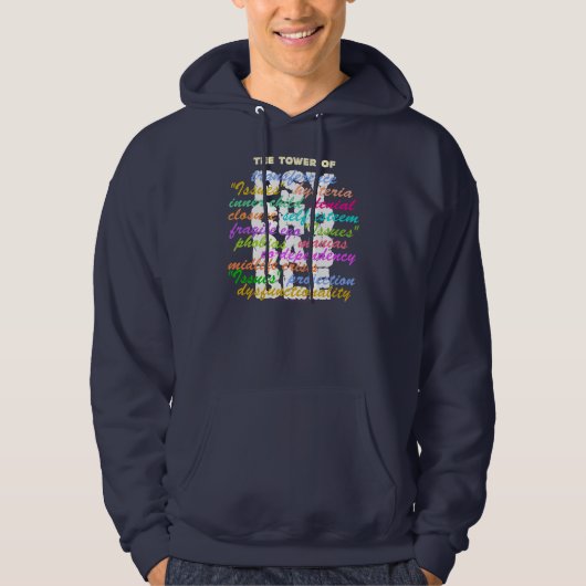 Veste À Capuche Psychobabble (Devant)