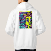VESTE À CAPUCHE PSYCODÉLIQUE (Dos)