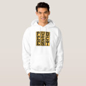 Veste À Capuche Pubescent, étape de la vie d'un adolescent (Devant entier)