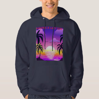 Veste À Capuche pull à capuche coucher de soleil de journée paress