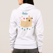 Veste À Capuche Pull à capuche Happy Puggy #2 (Dos)