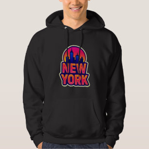 Veste À Capuche Pulse urbaine : Lumières de New York