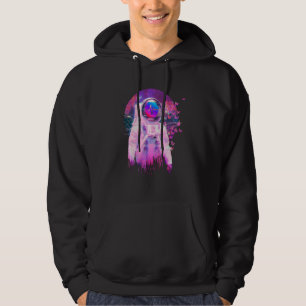 Veste À Capuche Pulsechain Crypto Lune Homme Espace Rêve Cryptocur