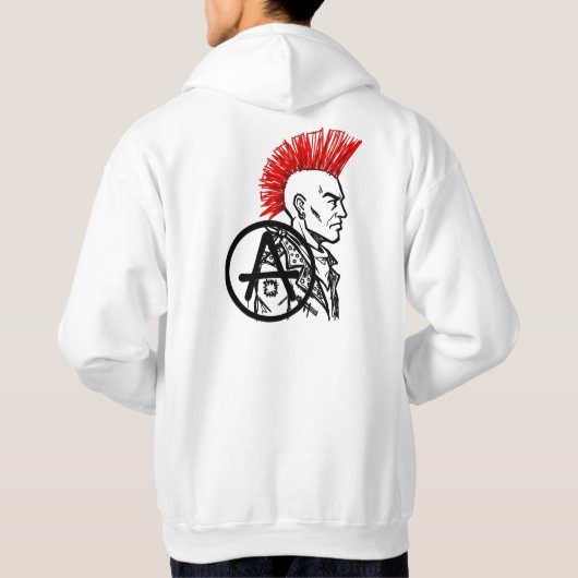 Veste À Capuche Punk attitude (Dos)