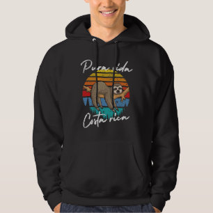 Veste À Capuche Pura Vida Costa Rica Vintage mignon Sleepy Fun