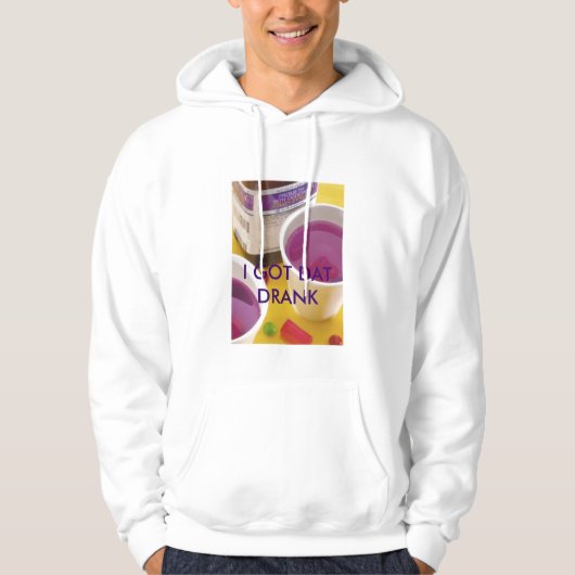 Veste À Capuche purplestuff, J'AI OBTENU DAT AI BU (Devant)