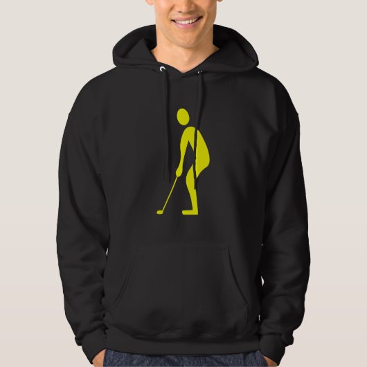 Veste À Capuche Putting - Jaune (Devant)