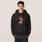 Veste À Capuche Pyjama de Noël du Chihuahua (Devant entier)