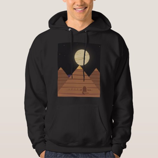Veste À Capuche Pyramides incroyables (Devant)