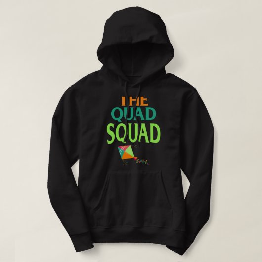 Veste À Capuche Quad Squad Kites volant (Design devant)