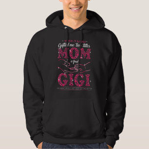 Veste À Capuche Quand Dieu Me Ed Deux Titres Maman Et Gigi Mère Da