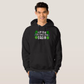 Veste À Capuche Que Les Shenanigans Commencent À Drôle Clovers St (Devant entier)