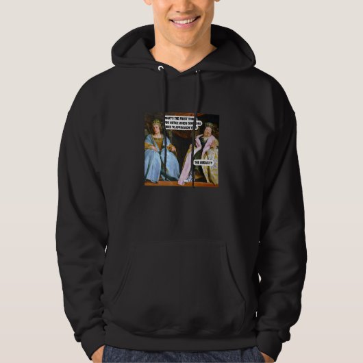 Veste À Capuche Que Remarquez-Vous Quand Quelqu'Un Vous Approche - (Devant)