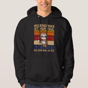 Veste À Capuche Quelque Chose Ici Faul Oh Das Bin Ja Ich