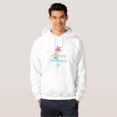 Veste À Capuche Quelqu'un a dit Noël (Devant entier)