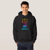 Veste À Capuche Qui aime Chinchilla (Devant entier)