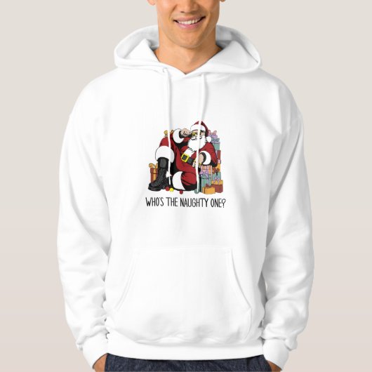 Veste À Capuche Qui est le vilain (Devant)