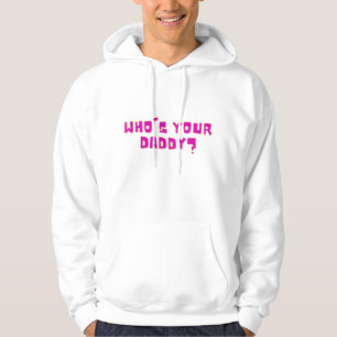 Veste À Capuche Qui est ton papa Gras Drôle