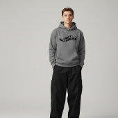 Veste À Capuche Quietly Becoming Bold Retro Typography Design