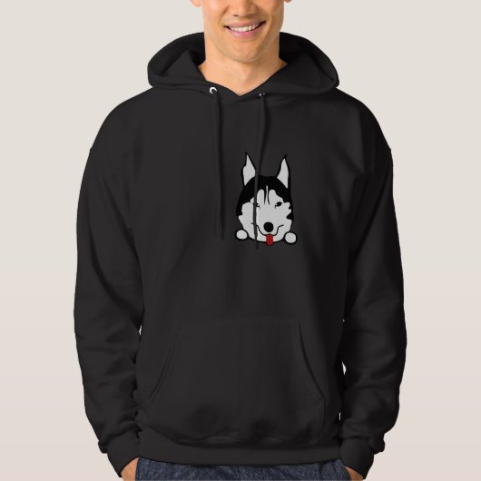 Veste À Capuche Quoi Hupé Husky ! (Devant)