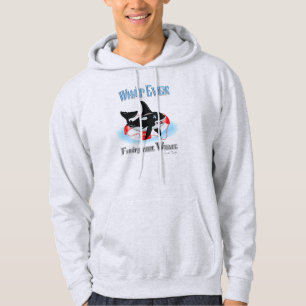 Veste À Capuche Quoi qu'il flotte votre baleine 2