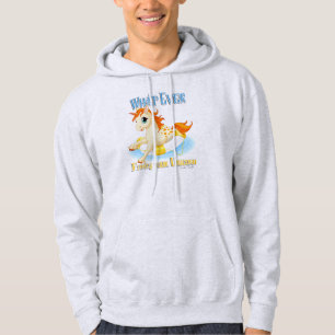 Veste À Capuche Quoi qu'il flotte votre licorne