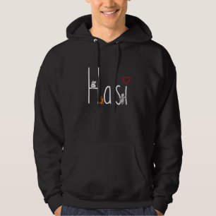 Veste À Capuche Rabbit Hasi Avec Coeur Rabbit Jumper