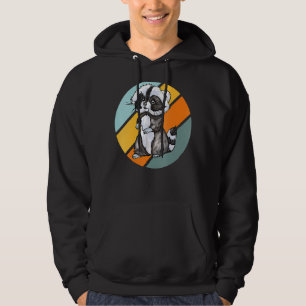 Veste À Capuche Raccoon mignonne Forêt animale Animal Ami Hommes F