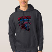 Veste À Capuche Racines du Liberia  (Devant)