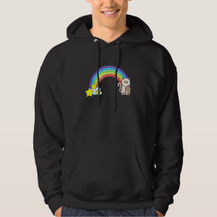 Veste À Capuche Rainbow Exotic Shorthair Chat de style rétro
