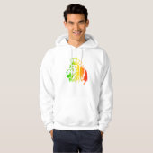 Veste À Capuche Rasta - Lion conquérant de Juda (Devant entier)