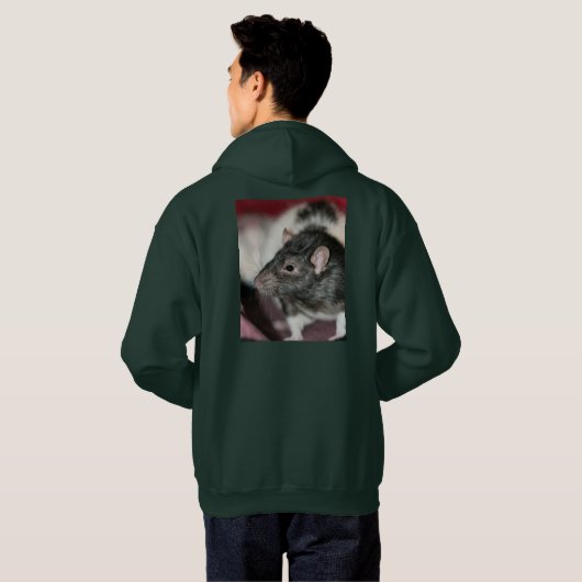 Veste À Capuche Rat (Dos entier)