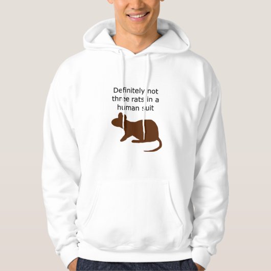Veste À Capuche Rats (avec image) (Devant)