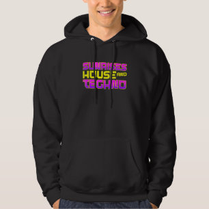 Veste À Capuche Rave DJ EDM Sunrises House Et Techno