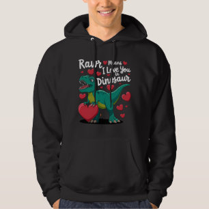 Veste À Capuche Rawr Signifie Je T'aime En Dinosaure T Rex Saint-V