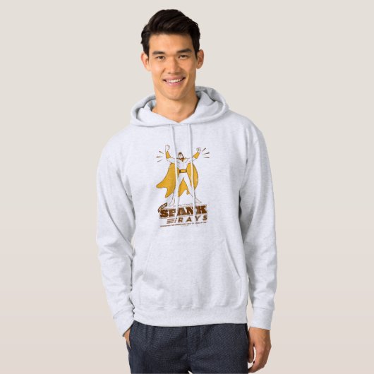 Veste À Capuche Rayons d'ouverture spatiale (Devant entier)