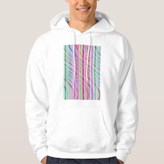 Veste À Capuche Rayure de sucrerie (Devant)