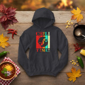 Veste À Capuche Rayures de l'heure du Chili