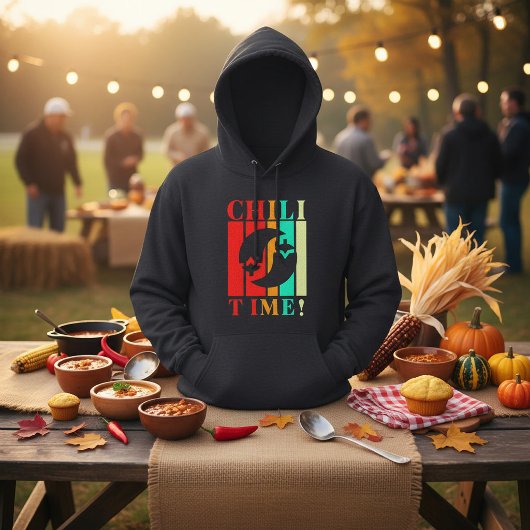 Veste À Capuche Rayures de l'heure du Chili