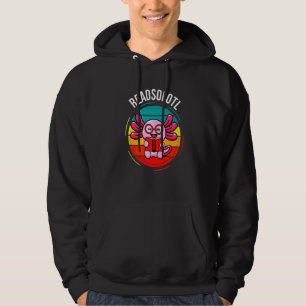 Veste À Capuche Readsolotl Lire le livre Acolotl École Axolotl Cos