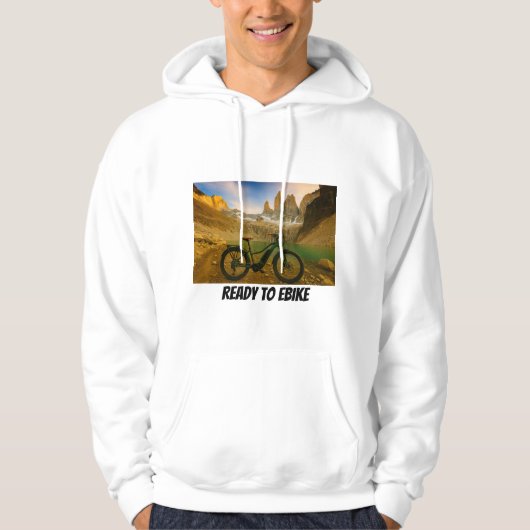 Veste À Capuche Ready to EBIKE (Devant)